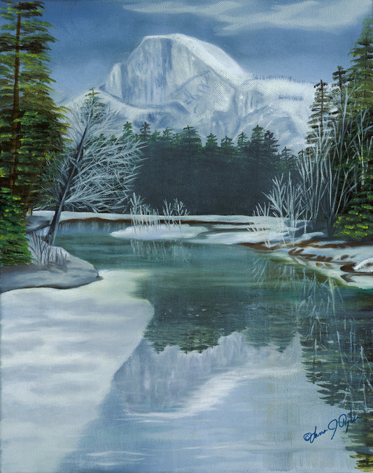 Half Dome Reflections